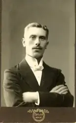 Porträtt av Gustav Johansson, Konrad Krutmeijers bror (enlig