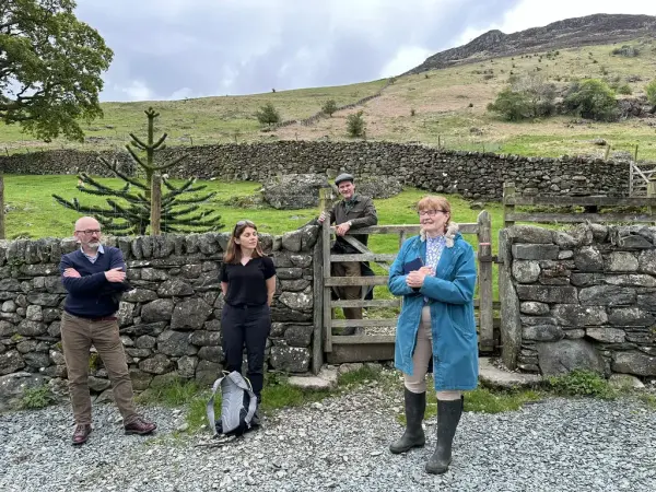 Kulturlandskap, steingjerde og folk