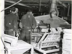 Batterilaboratoriet Tudor i Nol  rumt 1960.