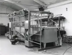 Mekanisk verkstad. Tudor i Nol  runt 1960.