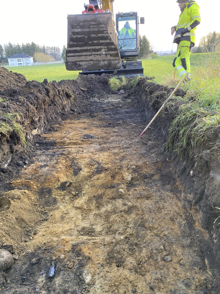 Sjakt i retning NV-SØ.