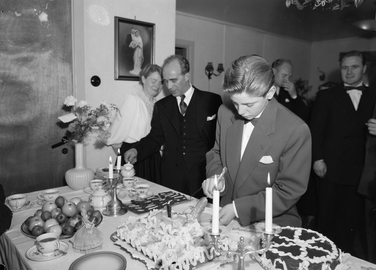 Knut Hübenthal. konfirmant