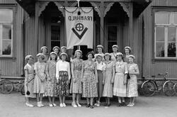 Framhaldsskolens pikekor v/frk Solheim, gruppe