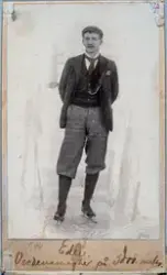 Hamar, skøyteløper Jaap Eden, Jacobus Johannes Eden fra Nede