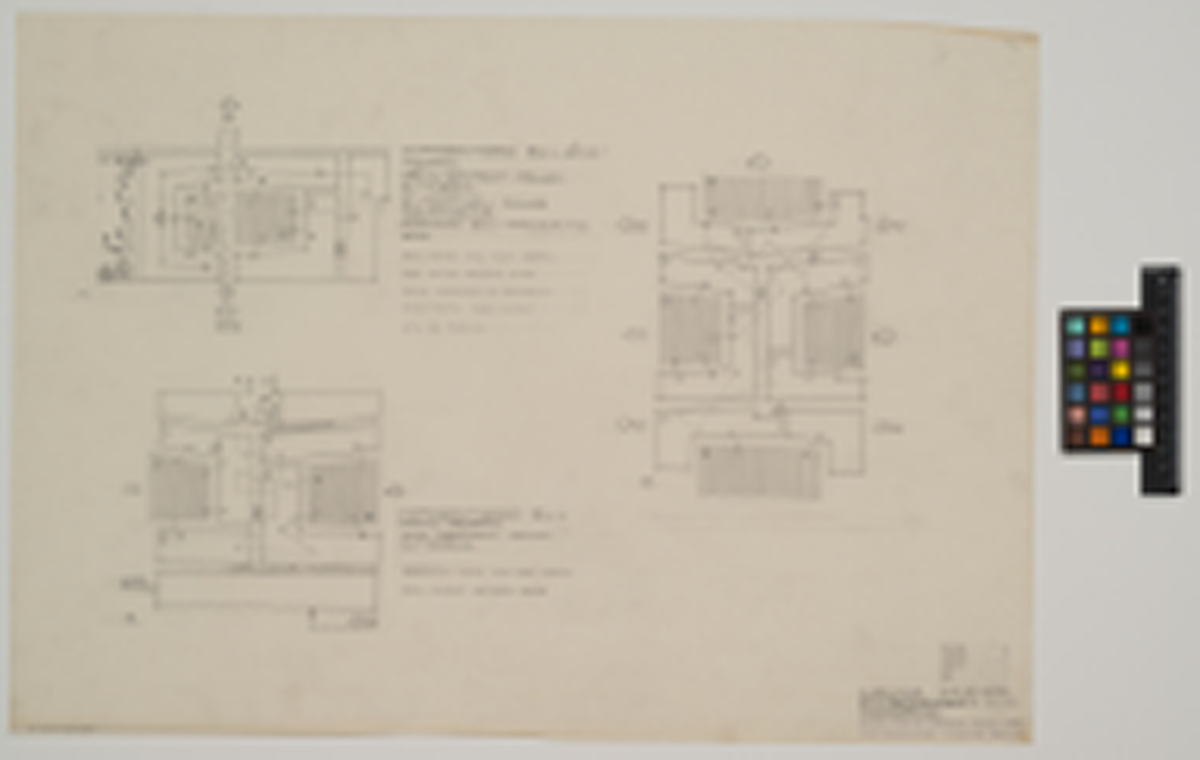 KIRUNA
BOSTÄDER. KONTOR, BUTIKER, KYRKA MM. UTREDNING PROGRAMFÖRSLAG MED PERSP. STUDIER
