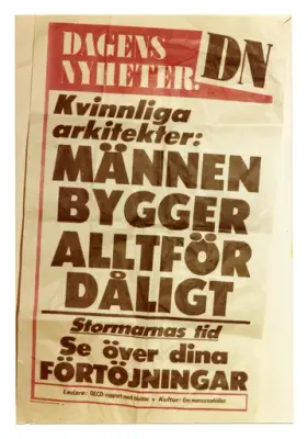 Löpsedel - Männen bygger alltför dåligt