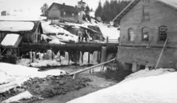 Dette fotografiet er fra Børteråa, eller Preståa, som den ne