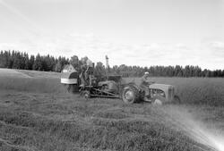 Skurtresker i Skedsmo, eksteriør