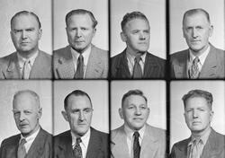 Sivilforsvaret, passbilder. 4 barnebilder