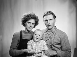 Hjalmar Gjemle (?), familiebilde