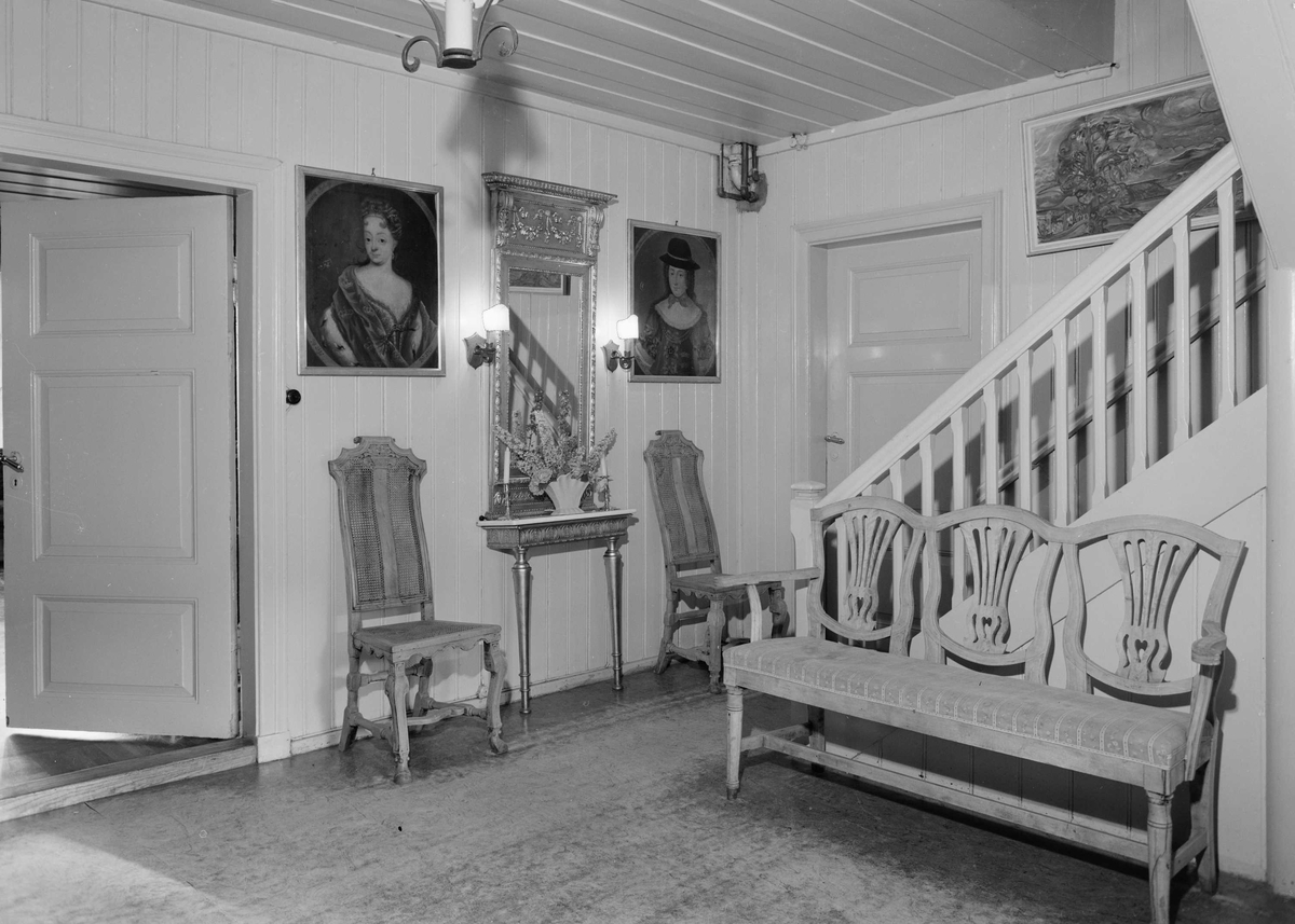 Niels Ihlen, Bråte gård, interiør