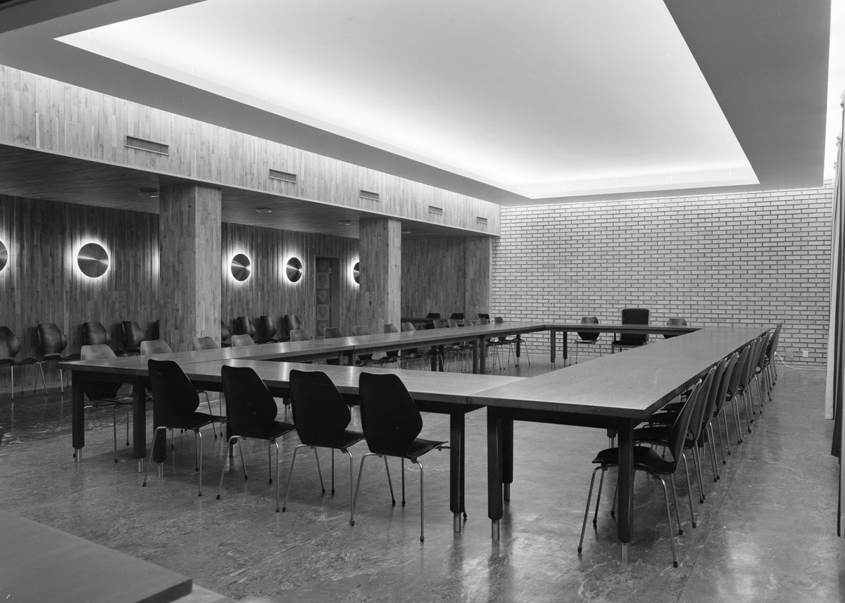 Rådhuset i Skedsmo, interiør