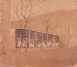 Arkitekt Melchior Wernstedts ritningar