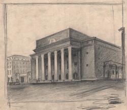 Arkitekt Ragnar Ossian Swenssons ritningar [teckningar/ritni