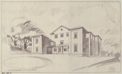 Arkitekt Ragnar Ossian Swenssons ritningar [ritningar]