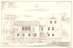 Arkitekt Ragnar Ossian Swenssons ritningar [ritningar, teckn