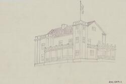 Arkitekt Ragnar Ossian Swenssons ritningar [ritningar]