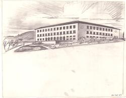 Arkitekt Ragnar Ossian Swenssons ritningar [ritningar, teckn