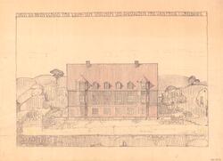 Arkitekt Ragnar Ossian Swenssons ritningar [ritningar, teckn