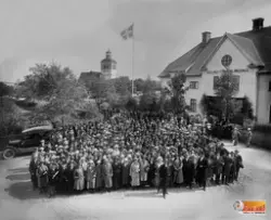 Bollnäs Församlingshus sångarting i Bollnäs 1926.