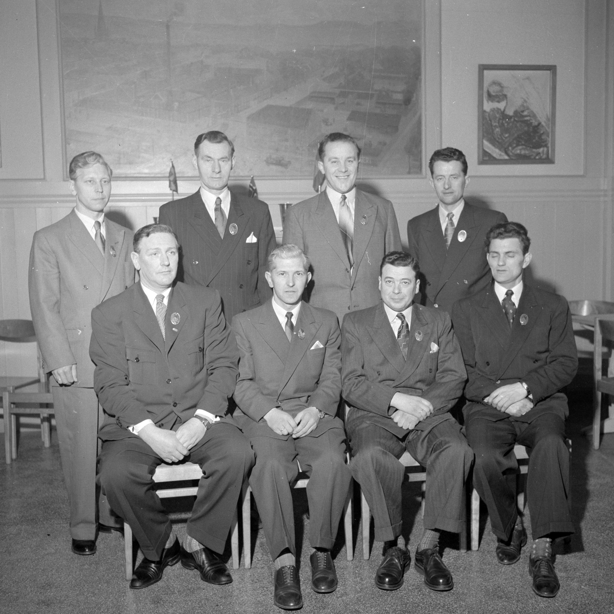 Medaljeutdeling på E.C. Dahls bryggeri