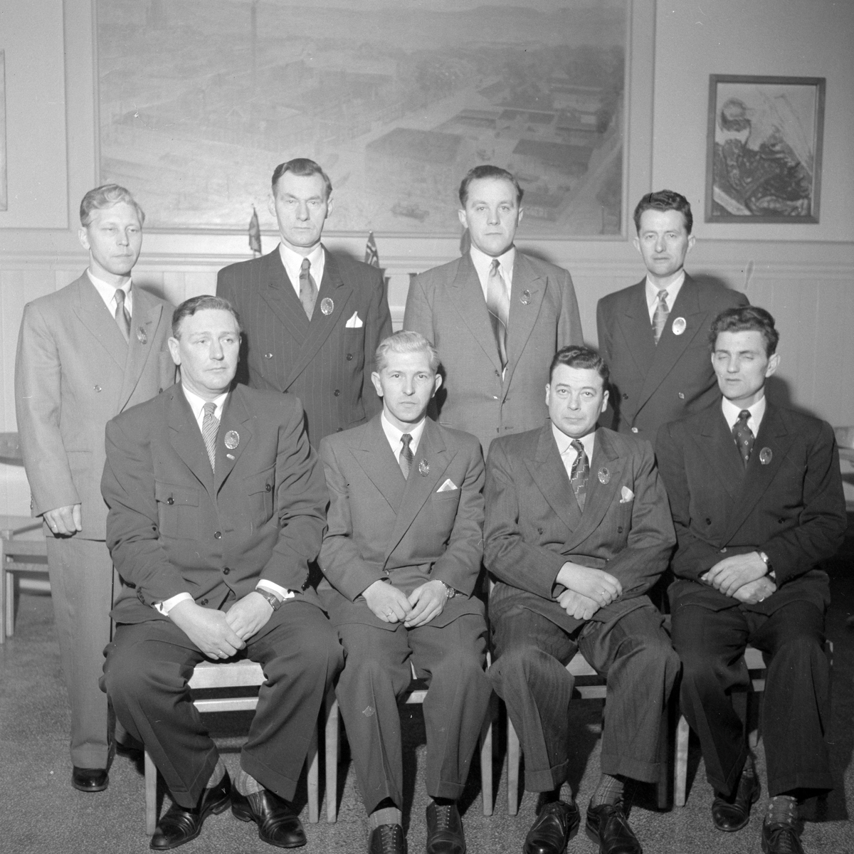 Medaljeutdeling på E.C. Dahls bryggeri