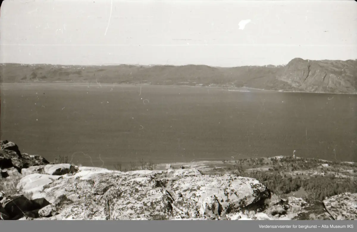 Panorama fra Komsatoppen i Alta