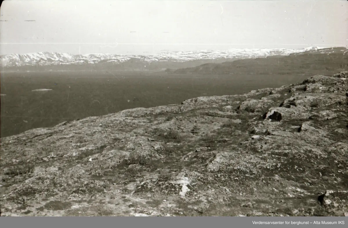 Panorama fra Komsatoppen i Alta