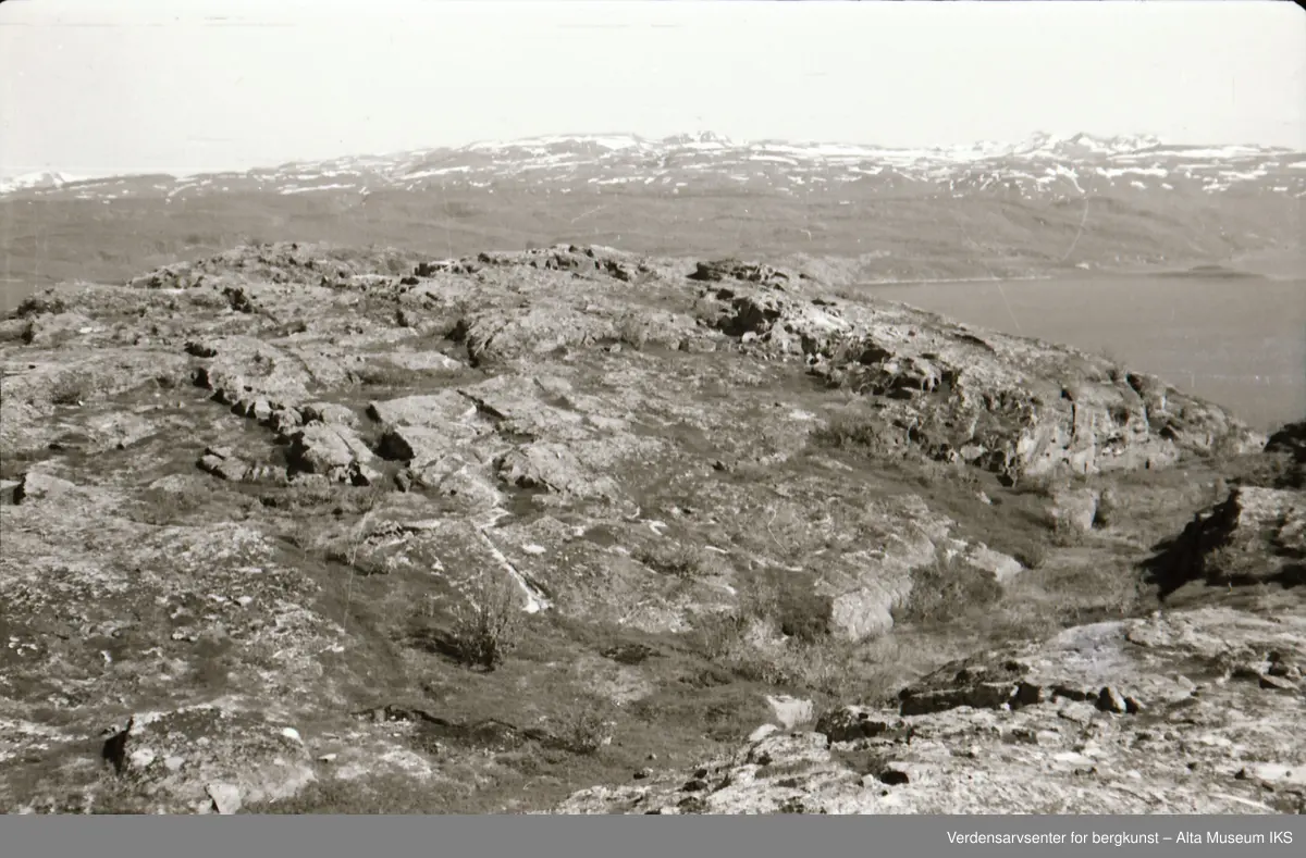 Panorama fra Komsatoppen i Alta