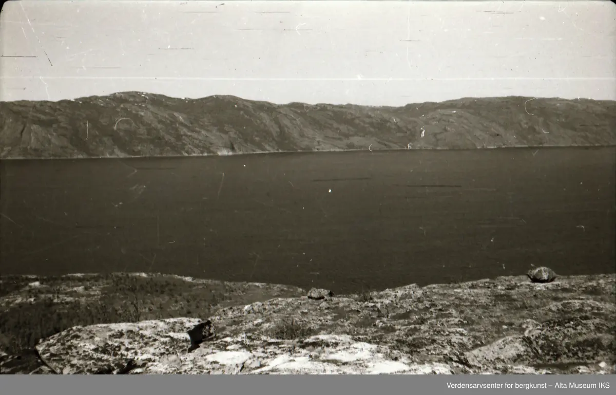 Panorama fra Komsatoppen i Alta