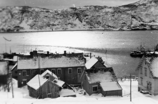 Skjervøy fotografert i 1944.