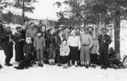 Gruppebilde tatt under reinslaktningen