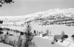 Vinterbilde fra Vasslåtta ved Resvatnet