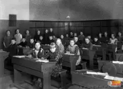 Skolklass 3-4 1929 på Söder i Ljusne.