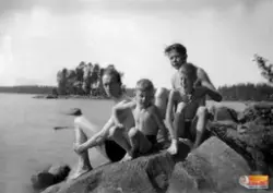 Från vänster:
1. Torild Sköld
2. Kjell Källander
3. Kalle Kä