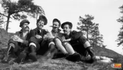 Från vänster:
1. Bertil Persson
2. Roland Danielsson (kallad