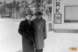 Till vänster Curt Karlsson och Börje Elofsson.