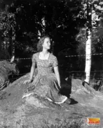 Detta kan vara Britta Gustavsson sedermera Britta Nordgren