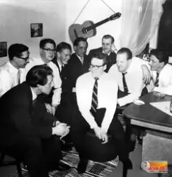 Bilden tagen i Ljusne.
Övre raden från vänster:
4. Evert Bac