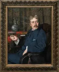 Herreportrett [Maleri]