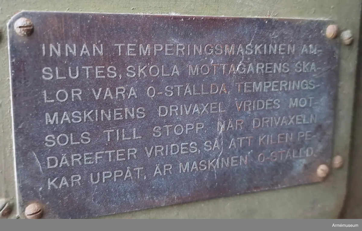 7,5 cm luftvärnskanon m/1930 med tillbehör.