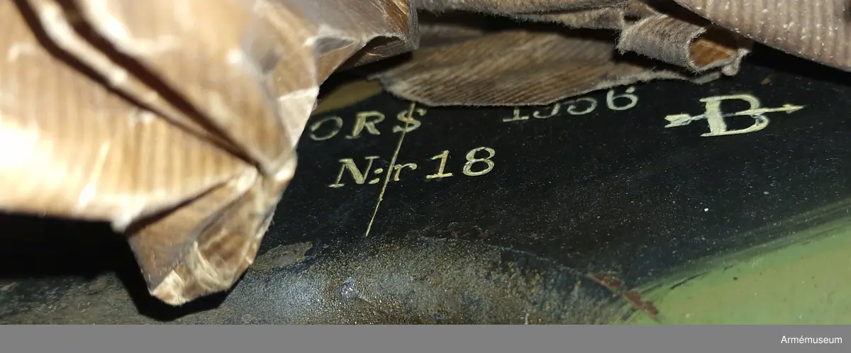 7,5 cm luftvärnskanon m/1930 med tillbehör.