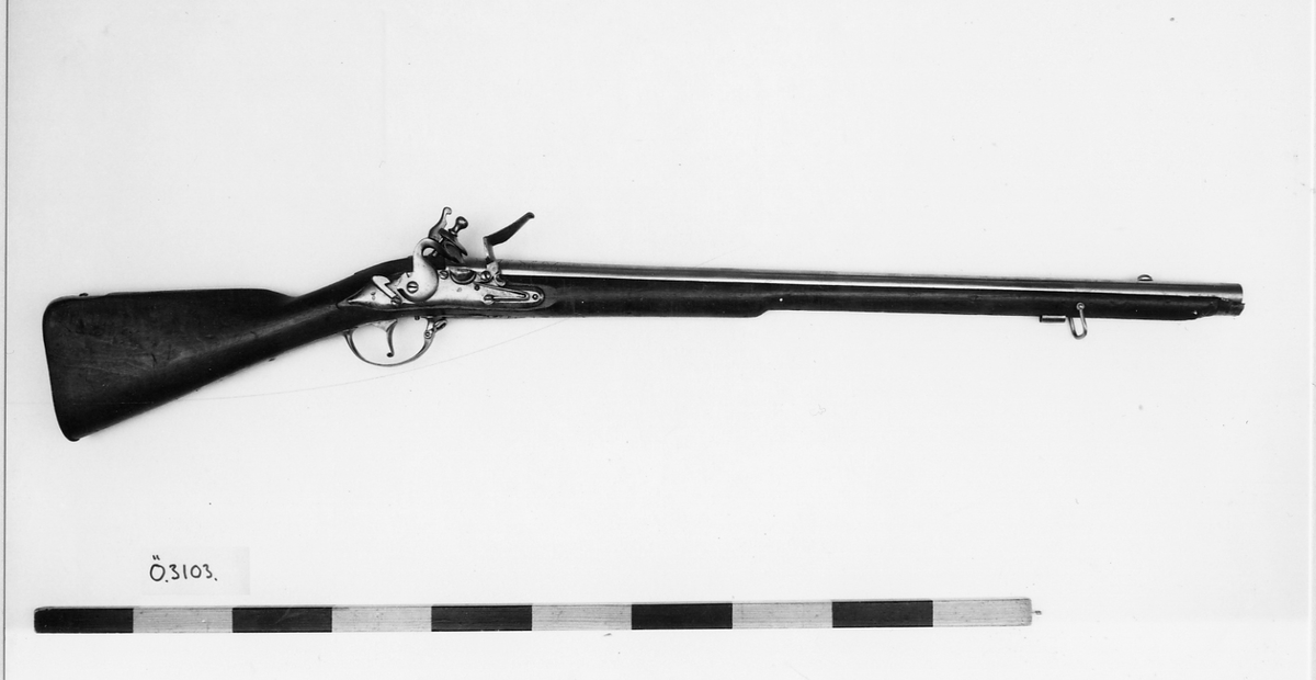 Musköt m/1725, reparationsmodell för flottan.