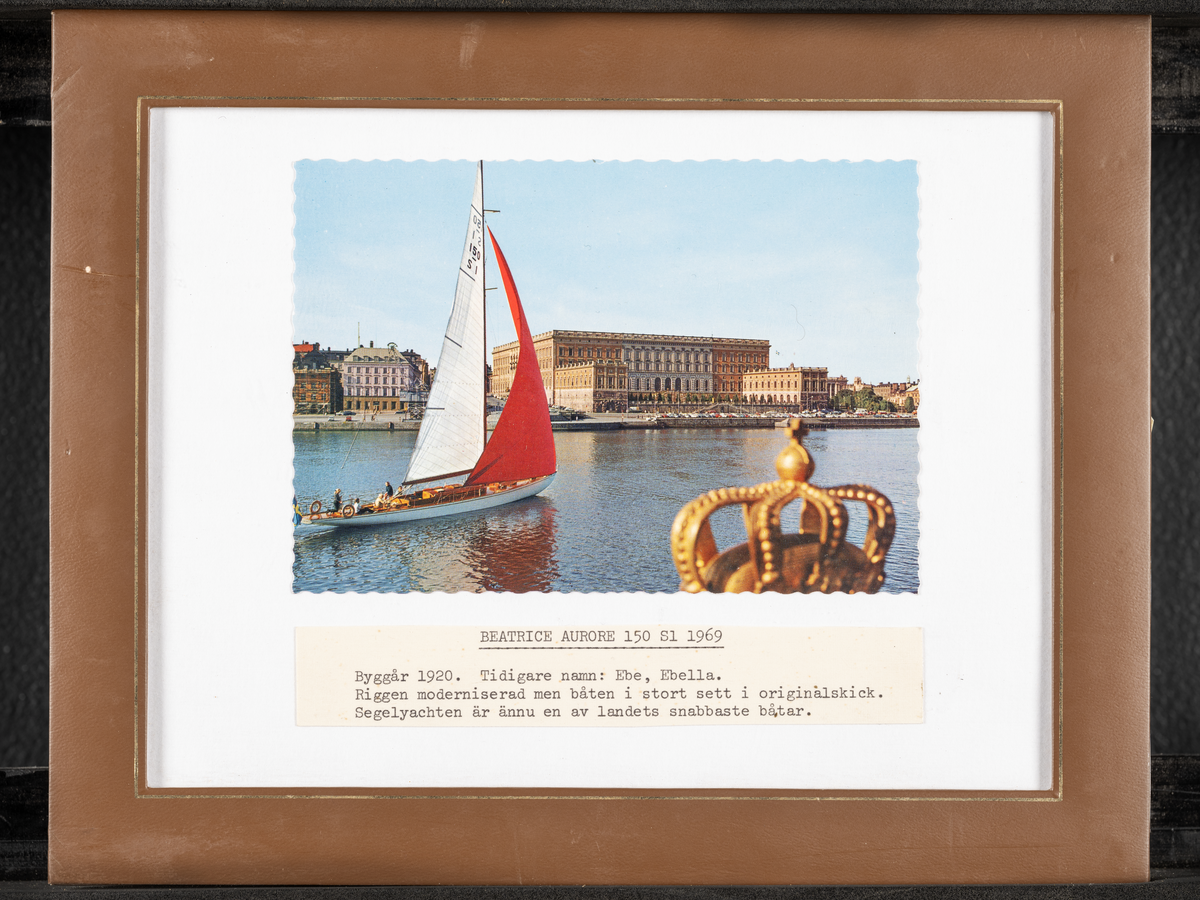 Föremålets form: Fotograferad på strömmen från Skeppsholmsbron mot Kungl slottet