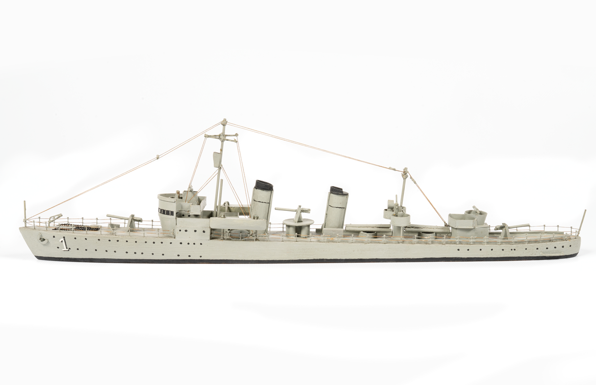 Föremålets form: Vattenlinjemodell