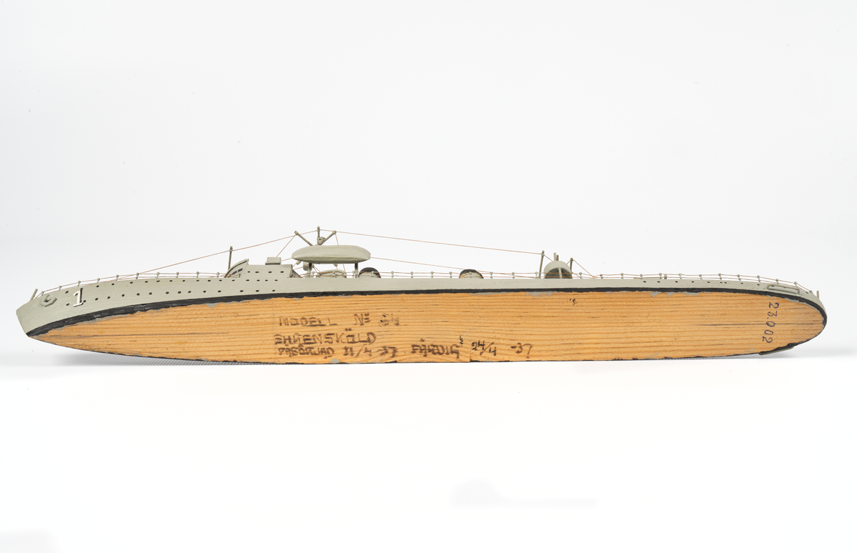 Föremålets form: Vattenlinjemodell