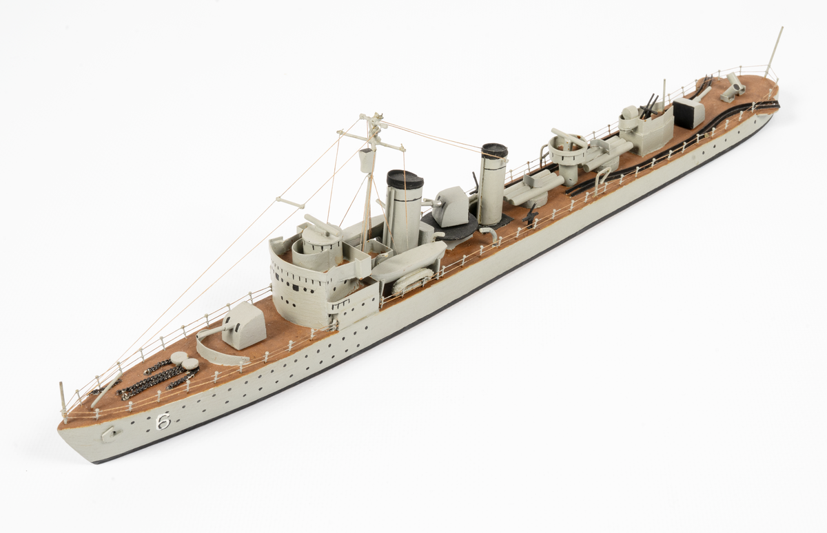 Föremålets form: Vattenlinjemodell