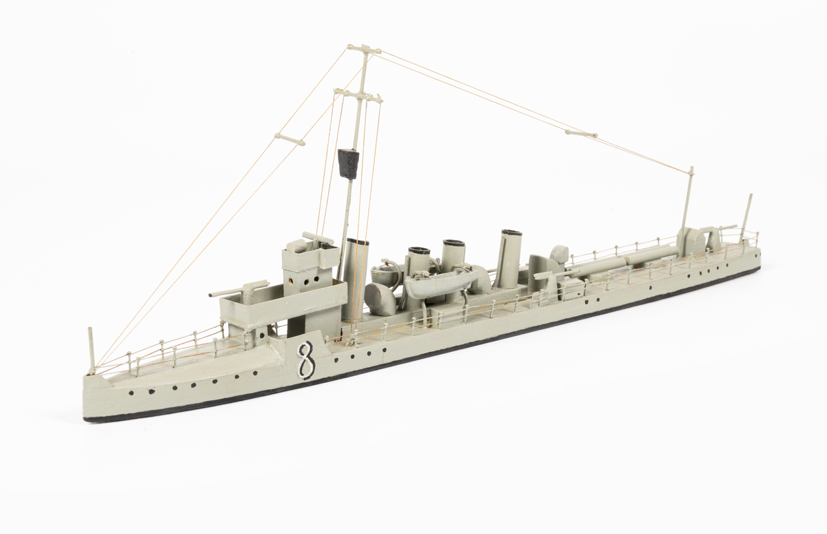 Föremålets form: Vattenlinjemodell