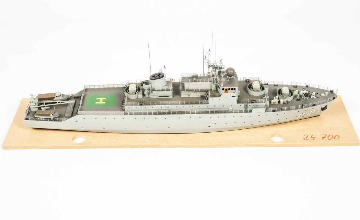 Föremålets form: Vattenlinjemodell