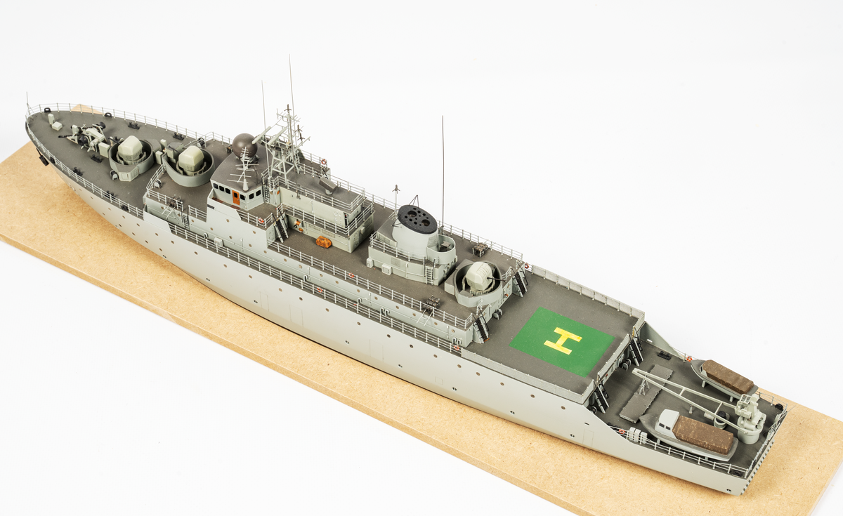 Föremålets form: Vattenlinjemodell